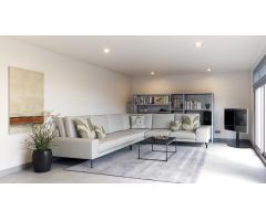 Bungalós con piscina comunitaria