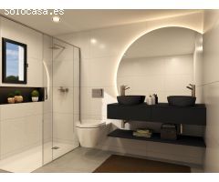 Bungalós con piscina comunitaria