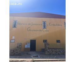 Venta de Nave Industrial para Fábrica de Jamones y Embutidos – Cala, Huelva
