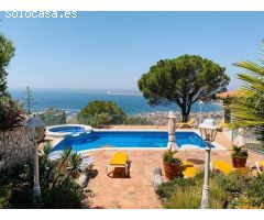 Una villa con vistas panoramicas