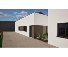 Obra nueva de chalet unifamiliar en Palau-Saverdera