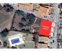 Terreno en el Centro de Vilajuïga – de 249,55m2