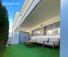 Bungalow con jard?n privado en playa de la Veleta