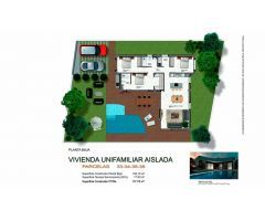 VILLA 3 CHAMBRES ET 3 SALLES DE BAINS AVEC PISCINE ÉQUIPÉE ET MEUBLÉE