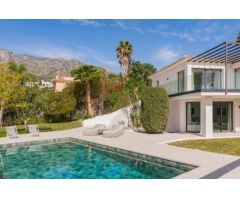 Elegante villa con vistas panorámicas al mar en Nagüeles, Marbella-Costa del Sol
