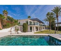 Elegante villa con vistas panorámicas al mar en Nagüeles, Marbella-Costa del Sol