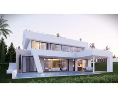 Espectacular Proyecto de Villa con Vistas Panorámicas en Estepona
