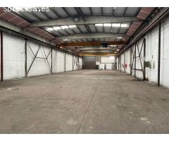 NAVE INDUSTRIAL CON PUENTES GRUA