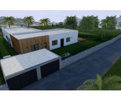 CASA EN CONSTRUCCION EN UNA PLANTA