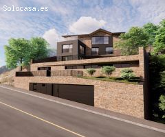 Chalet de lujo en construcción en Els Cortals de Encamp – Vistas privilegiadas y acabados exclusivos