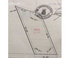 SE VENDE PARCELA DE 1101 M2 EN LA ÑORA