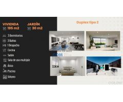 Solar urbano con licencia para la construcción de 12 dúplex y 12 parkings