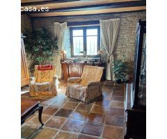 SAGÜES, CASA DE PIEDRA CON TERRENO