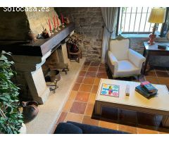 SAGÜES, CASA DE PIEDRA CON TERRENO