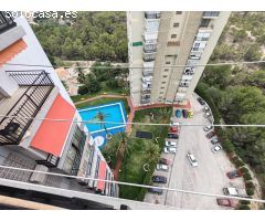 Vive en Poniente: Apartamento de 1 Habitación con Piscina y Jardín