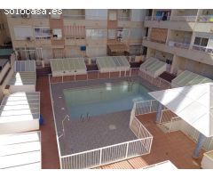 Estudio con piscina en Torrevieja cerca de la playa del Cura