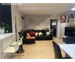 Planta baja en finca de solo tres vecinos. Terraza de 50 m2 y bodega