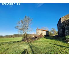 CASA DE PIEDRA CON AMPLIO TERRENO EN ZONA DE CORNANDA, BRION