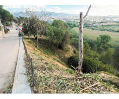 TERRENO A LA VENTA EN ABRERA (LES CARPES) - POSIBILIDAD DE DOS VIVENDAS