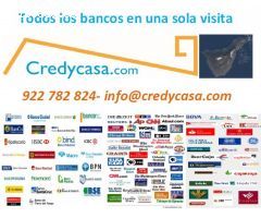 Credycasa todas las hipotecas en una visita