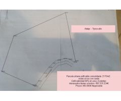 Tijoco  Alto Terreno urbano consolidado  2163 m2 para construir con vistas