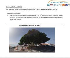 Guia Isora.  Chiguergue: terreno 360 m2 con vistas para construir villa