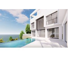 Gran Chalet de lujo independiente con 350m2 de vivienda y 550m2 de parcela y vistas al mar