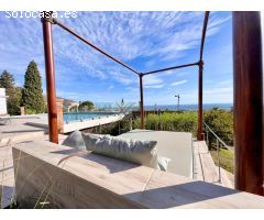 Fabulosa villa con piscina y proyecto para otra casa en Rancho Domingo