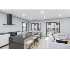 ¡Casa esquinera de obra nueva en La Garriga con jardín, eficiencia energética A y ascensor