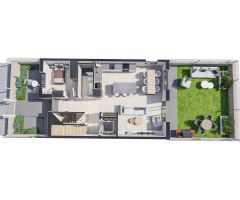 ¡Casa esquinera de obra nueva en La Garriga con jardín, eficiencia energética A y ascensor