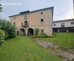 CASA DE PIEDRA CON TERRENO URBANO EN RIVA DE RUESGA