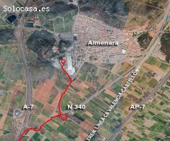 Oportunidad suelo terciario para explotación o inversión en Polígono Industrial de Almenara