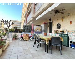 Planta baja con gran terraza