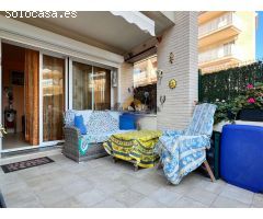 Planta baja con gran terraza