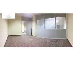Oficinas a pie de calle en Peris y Valero, junto al Parque Central. Visítalo con nuestro vídeo 360º