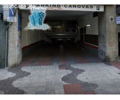 SE VENDE PLAZA DE GARAJE EN CANOVAS