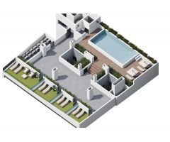 Modernos Apartamentos a 250m de la Playa del Cura en Torrevieja