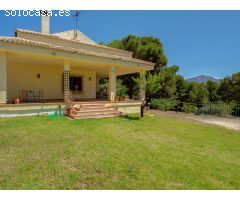 Chalet independiente con parcela en la Sierra del Maigmó.