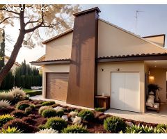Chalet independiente en Llorenç del Penedès con jardín, garaje y amplios espacios