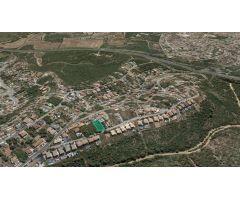 Parcela urbana con pendiente ascendente en Brisas de Calafell , Calafell
