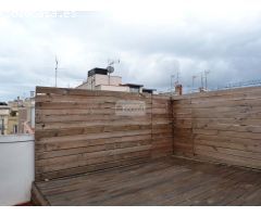 Ático  en venta con terraza  en el centro del Born de Barcelona