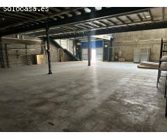VENTA O ALQUILER NAVE INDUSTRIAL EN LA POBLA DE CLARAMUNT ZONA PLANS DARAU