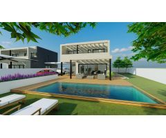 Villas de obra nueva en venta en Playa Muchavista, El Campello