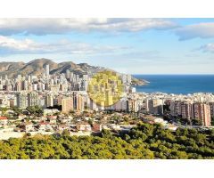 SE VENDE PISO DE DOS DORMITORIOS CON VISTAS AL MAR Y GARAJE EN BENIDORM