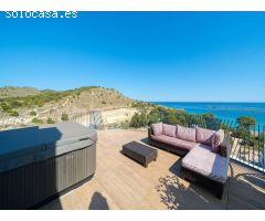 Espectacular Ático Dúplex de obra nueva en 1 Linea de playa Villajoyosa