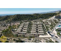 SE VENDE OBRA NUEVA CON VISTAS AL MAR Y MONTAÑA DE DOS DORMITORIOS CON PISCINA COMUNITARIA