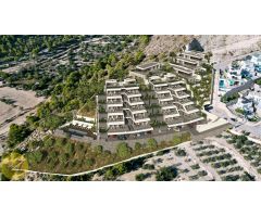 SE VENDE OBRA NUEVA CON VISTAS AL MAR Y MONTAÑA DE DOS DORMITORIOS CON PISCINA COMUNITARIA