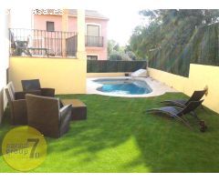 SE VENDE CHALET DE 5 DORMITORIOS CON PISCINA PROPIA EN ALFAS DEL PI SEVENDGROUP.COM