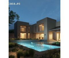 VILLA DE LUJO ESPECTACULAR CON 3 DORMITORIOS, 2 BAÑOS , PISCINA , ZONA RESIDENCIAL LA NUCIA