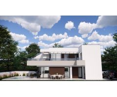 VILLAS DE OBRA NUEVA EN PILAR DE LA HORADADA EN EL CAMPO DE GOLF